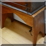 F38. Small pine bench. 